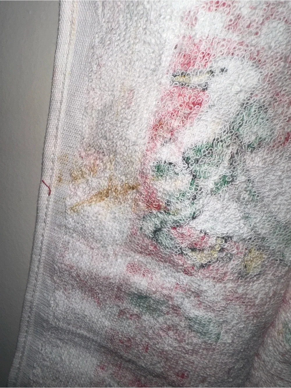 Vtg 6pc Cotton Christmas Kitchen Towel Lot